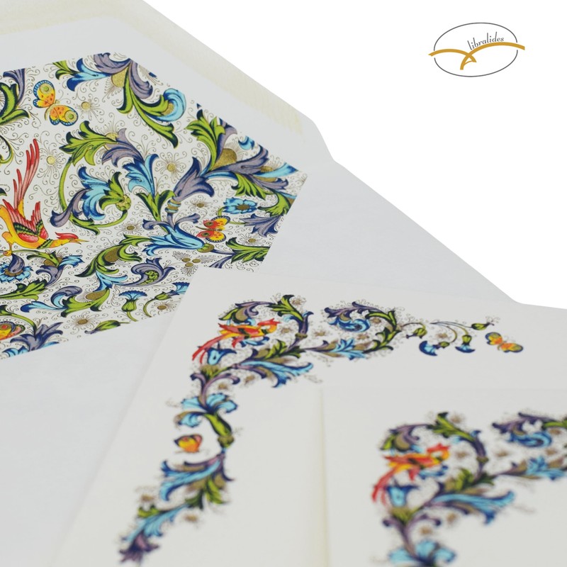 Rossi - Set of 10 Design Letter Cards with Letter