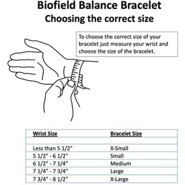 The Wellness Factor Biofield Vertigo Relief Bracelet (X-Small, Neutral)