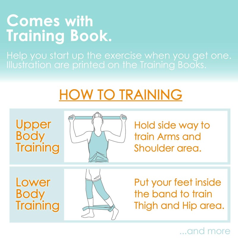 Eklea Sports HCF-TBFSBUL Training Tube, Soft Tear Resistant Fabric Type,