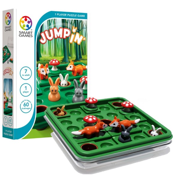 Smart Games - Jump In', Puzzle Game with 60 Challenges,