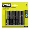 RYOBI RHDIS3PC Impact Socket Set 3-Piece