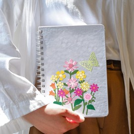 GLOBLELAND Wildflowers Butterflies Cutting Dies for DIY Scrapbooking Metal Flowers Plants Cut Dies Bookmarks Die Cuts for Card Making Embossing Photo Album Craft Decor