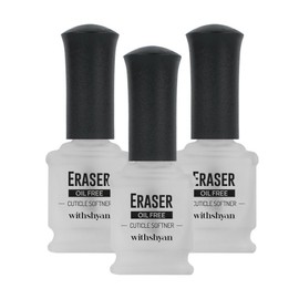 With Shan Eraser Cuticle Remover, 15ml, 3 pieces / 위드샨 이레이저 큐티클 리무버, 15ml, 3개
