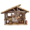 Christian Brands Bethlehem Nights Nativity Scene Creche Figurine, 12 1/4