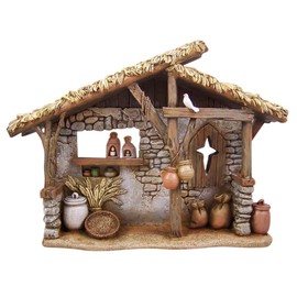 Christian Brands Bethlehem Nights Nativity Scene Creche Figurine, 12 1/4 Inch