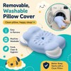 Memory Foam Cervical Pillow with Ear Relief Zone for Side
