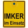 Suction Cup Sign IMKER in Use 100 x 120 mm