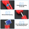 MEANLIN 3/8" NPT Compressed Air Desiccant Drying System, For Dry