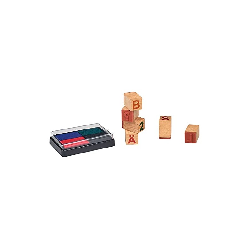 moses. My Large Stamp Set - 48 Different Children's Wooden