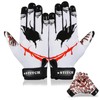 Football Gloves Jester face Adult & Youth Football Gloves Sticky
