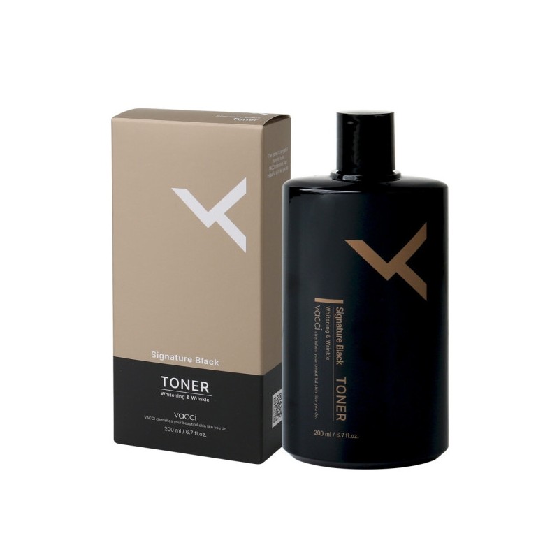 Bazzi Homme Signature Black 2-piece set (toner + emulsion) /