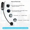 Bietrun Wireless Microphone Headset with 1/4''Plug, 165ft Range, UHF Wireless