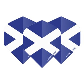 RED DRAGON Hardcore XT Scotland Flag Dart Flights