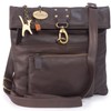 Catwalk Collection Handbags - Damen Leder Umhängetasche - Crossbody Bag