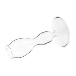 jojofuny Stylish Glass Dip Pen Stand Versatile Signature Holder for Office Study Unique Flower Bud Design Durable Stable Base for DIY Dip Pens Decorative Pen Storage