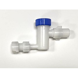 Removable Filter, 7/8 Female to 7/8 Male installs on any type of Toilet Fill Valve by NuFlush