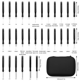 Pin Tool Car Set, 30 Pieces Terminal Removal Removal Tool for Car, Terminal Removal Tool Set, Car Cable Plug Removal Tool (Black)
