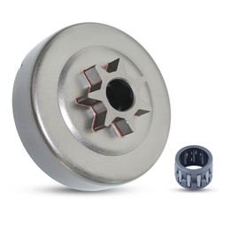 Haishine . 325"-7T Clutch Cover Drum Sprocket for Stihl MS250 MS210 MS230 MS170 MS180 017 018 021 023 025 with Needle Bearing Chainsaw