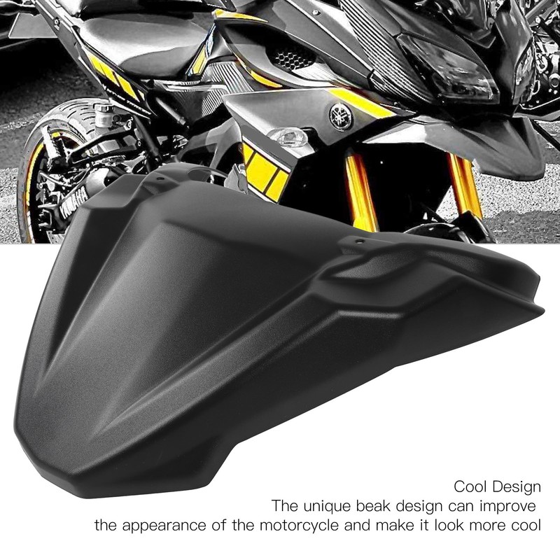 Motorcycle Front Fender Beak Extension Cover Replacement for FJ‑09 MT‑09