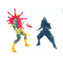 FIGLot FIG-BES: 1/12 Scale Blood Effect for 6" action figures - Sword Slashing