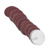 100 Pk Hook/Loop DA Sanding Grinding Abrasive Pad Mixed Grit