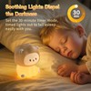 KinYiLO Cute Lion Night Light for Kids, Rechargeable Nursery Lamp