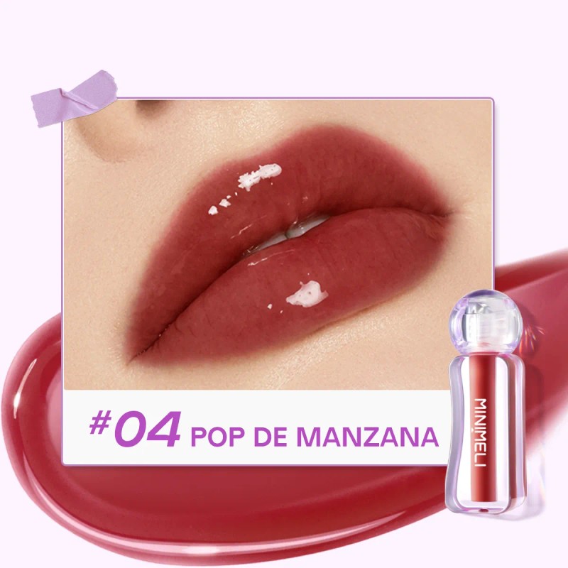 Minimeli 6pcs Kit Maquillaje Completo Base Corrector Labial