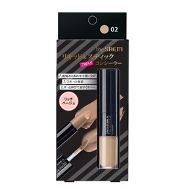 The Shem CP Concealer DUO 02 Rich Beige 0.1 oz (4.5 g) + 0.1 oz (4.2 g)