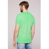 Camp David Mens Puff-Print Electric Green M T-Shirt, Green