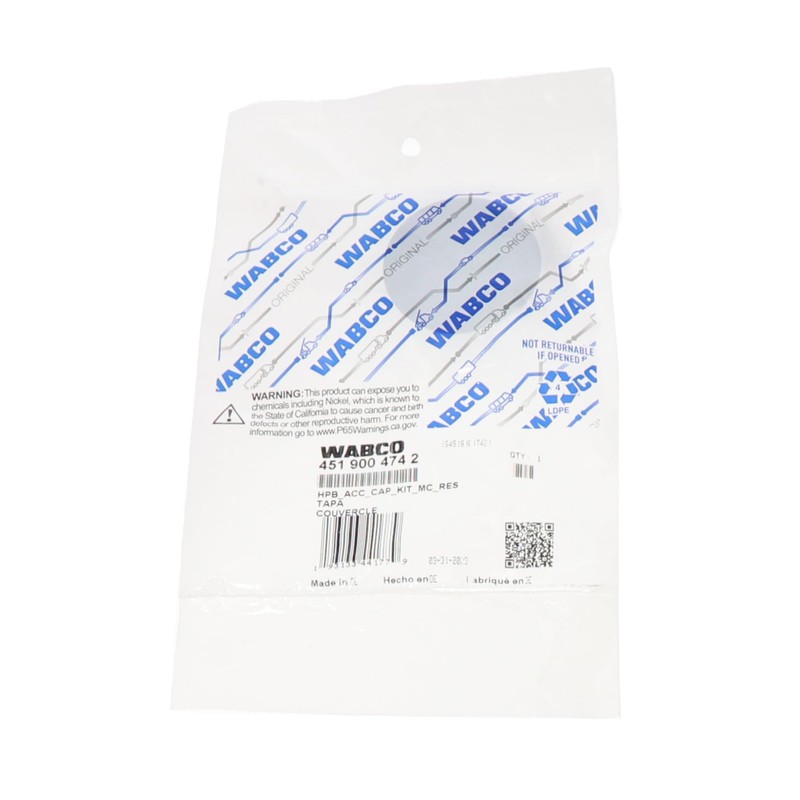 Wabco HYDRAULIC POWER BRAKE - MASTER CYLINDER HARDWARE