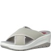 Jana Softline 8-8-27260-20 Women's Mules, LT.Grey, 39 EU, Lt grey