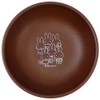 Marimocraft DBSJ-054 All Miffy Round Plate, S, Brown, Φ5.9 x