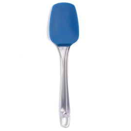 Norpro Silicone Scoop Spatula, Blue, One Size, As Shown