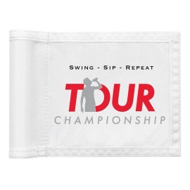 WATSY Golf Flag 8x6 Inch Standard Double-Sided Golf Putting Pin Flag For Backyard New - TOUR CHAMPIONSHIP