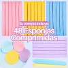 Universo en Linea Esponja Fibra Celulosa Natural Limpieza Facial Pachs