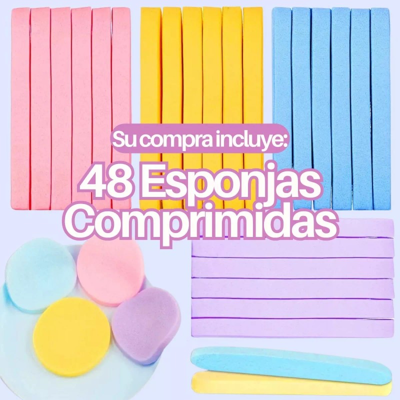 Universo en Linea Esponja Fibra Celulosa Natural Limpieza Facial Pachs