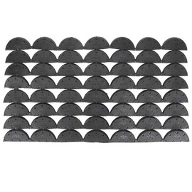 56Pcs Rubber Heels Toe Plates Shoe Heel Taps Heel Repair Pad Replacement Shoe Repair Top Lifts