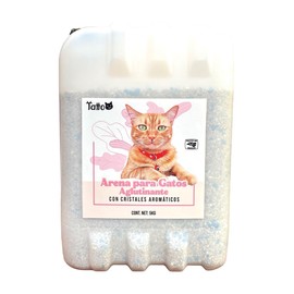 Genérico Arena para Gato Aglutinante súper Premium 5kg con Cristales desodorantes Tatto                                                               