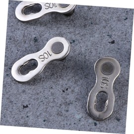 KOMBIUDA 10 Speed Bike Chain Connectors 3 Pair Bike Chain Link Durable Stainless Steel for Quick Replacement