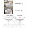 KUNGYO Un-slotted Basin Waschtischarmatur Push Pop Up Click Clack Maker