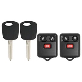 2x New Replacement Remote Ignition Key H72 H72-PT 4C CHIP Compatible With & Fits For Ford Lincoln Mazda