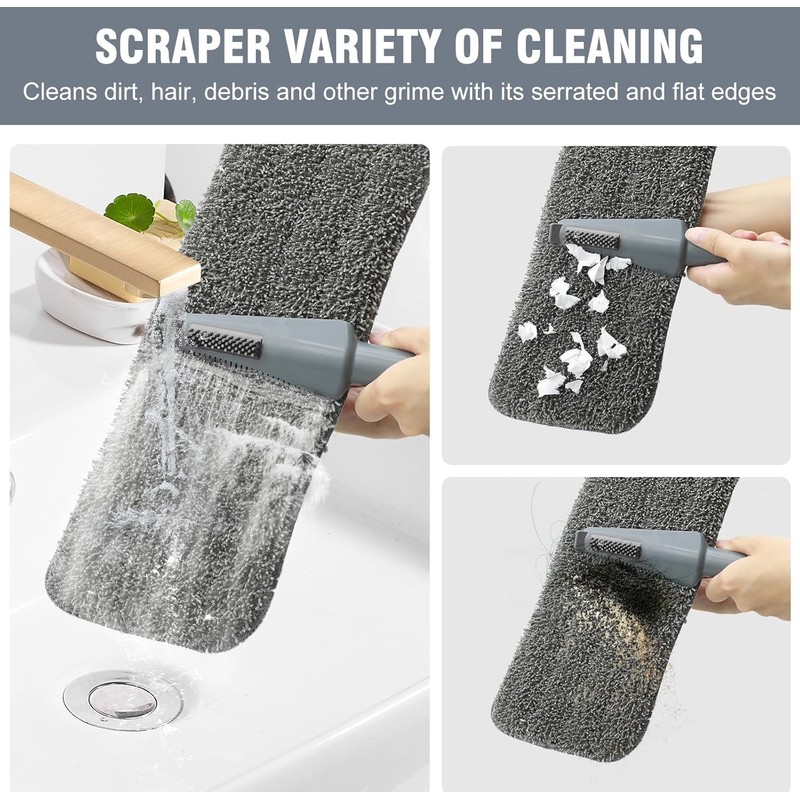 Spray Mop for Floor Cleaning, 600 ml Refillable Bottle, 3