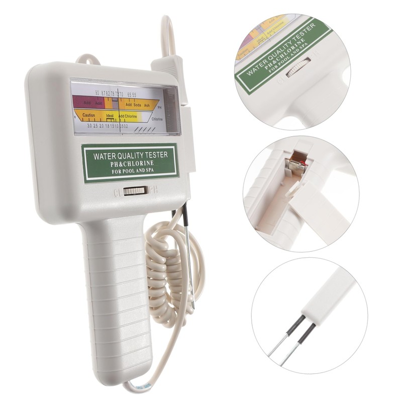 Sosoport Digital Pool Water Quality Tester Ph Chlorine Dioxide for