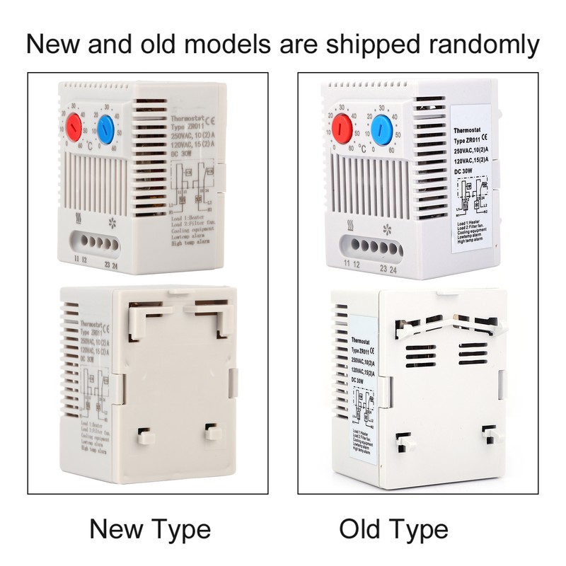 Temperature Controller Switch Open/Close Adjustable Mechanical Thermostat 0-60℃ ZR011ZR011