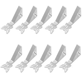 10PCS Butterfly Picnic Set Tablecloth Clips, Outdoor Table Cloth Clips Stainless Steel, Table Cloth Clips for Indoor and Outdoor Use, a Practical Accessory for Parties, Camping and Other Occasions