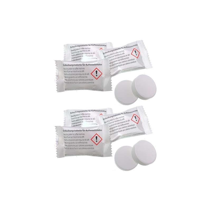 30 x descaling tablets in flow pack for TASSIMO beverage