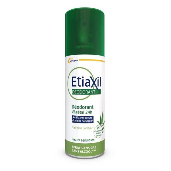 ETIAXIL Déodorant Végétal 24H Spray 100ml, 100 ml