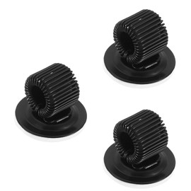 ChangXiang 3Pcs Durable Steel Pen Holder Single Adjustable Triple Metal Pen Holder Non-Slip Magnetic Clip Portable Magnetic Clip for Home, Office, Notebook