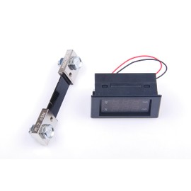 LM YN Digital Voltage Current Meter DC 0-300V 0-100A Ammeter Voltmeter Red & Green LED Dual Display With Shunt Two-wires