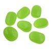 QTTLLI 20Pcs 4.5CM Large Glow Pebbles Glow in The Dark
